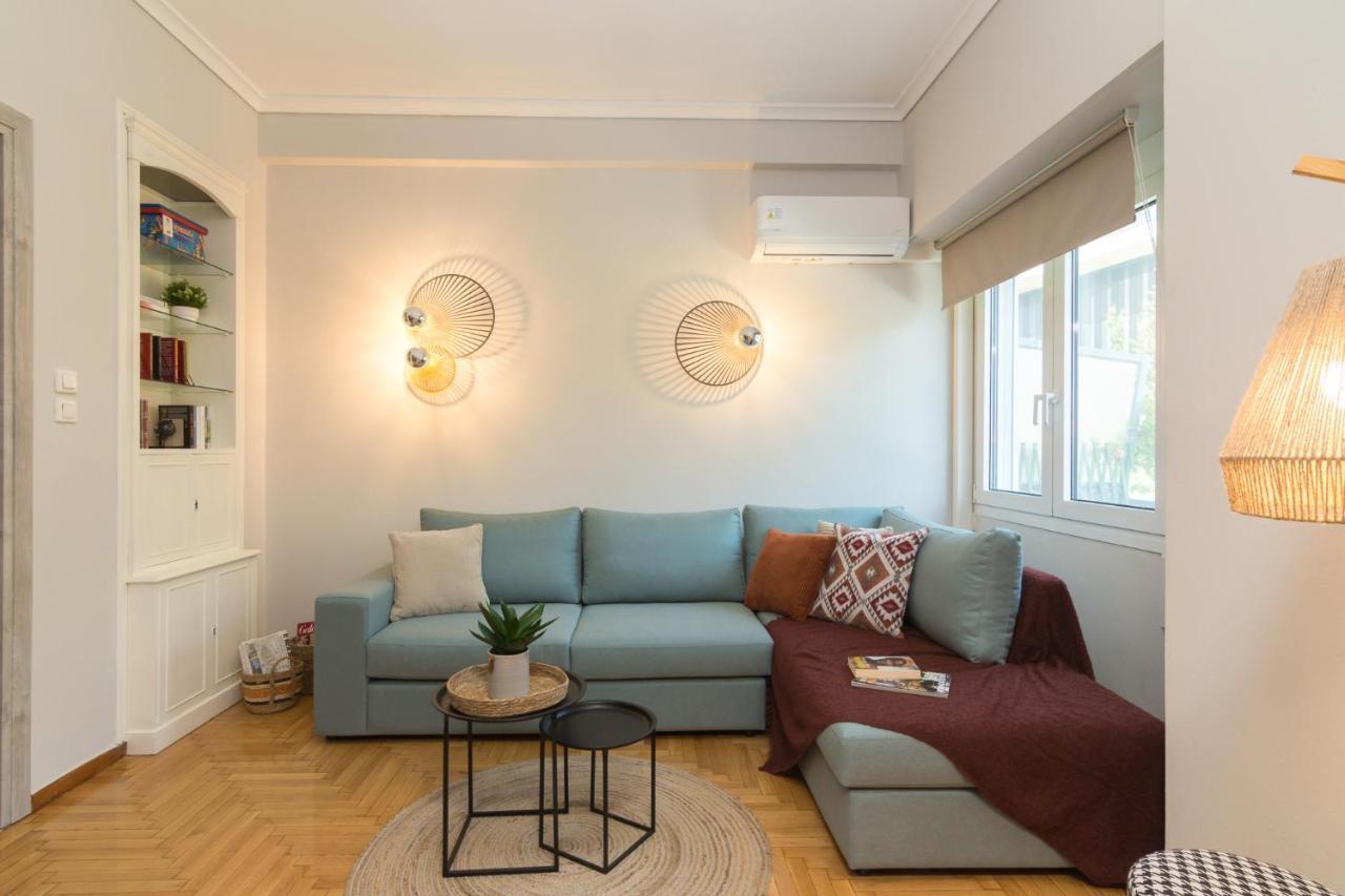 Spacious 2 Bedroom Apartment In Koukaki Athena Bagian luar foto